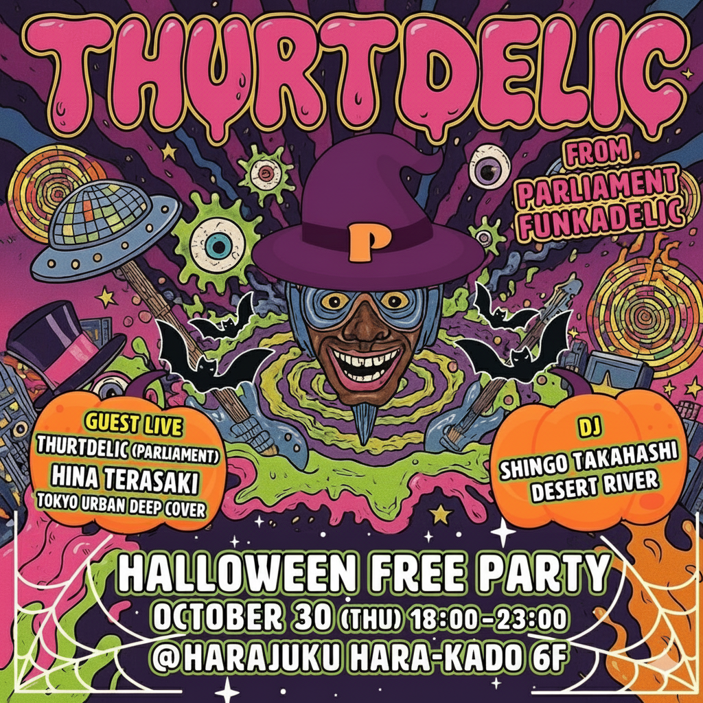 HALLOWEEN Welcome PARTY @ HARAJUKU HARA-KADO — Visual